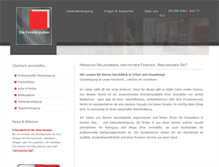 Tablet Screenshot of diefensterputzer.com